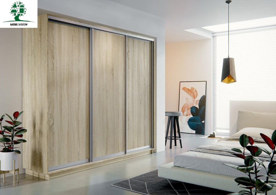 Шкаф-купе 3х створчатый Мирт Лео (стиль)