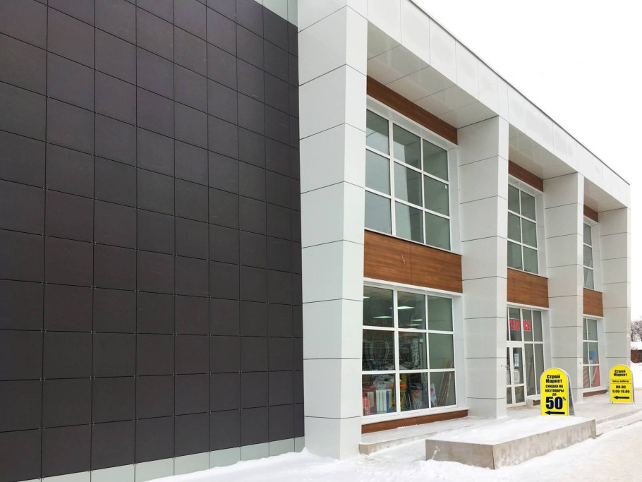 Proyekt алюкобонд композит