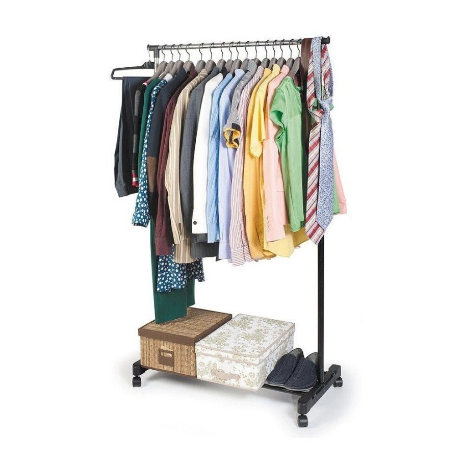 Стойка вешалка для одежды Single Pole Telescopic clothes Rack