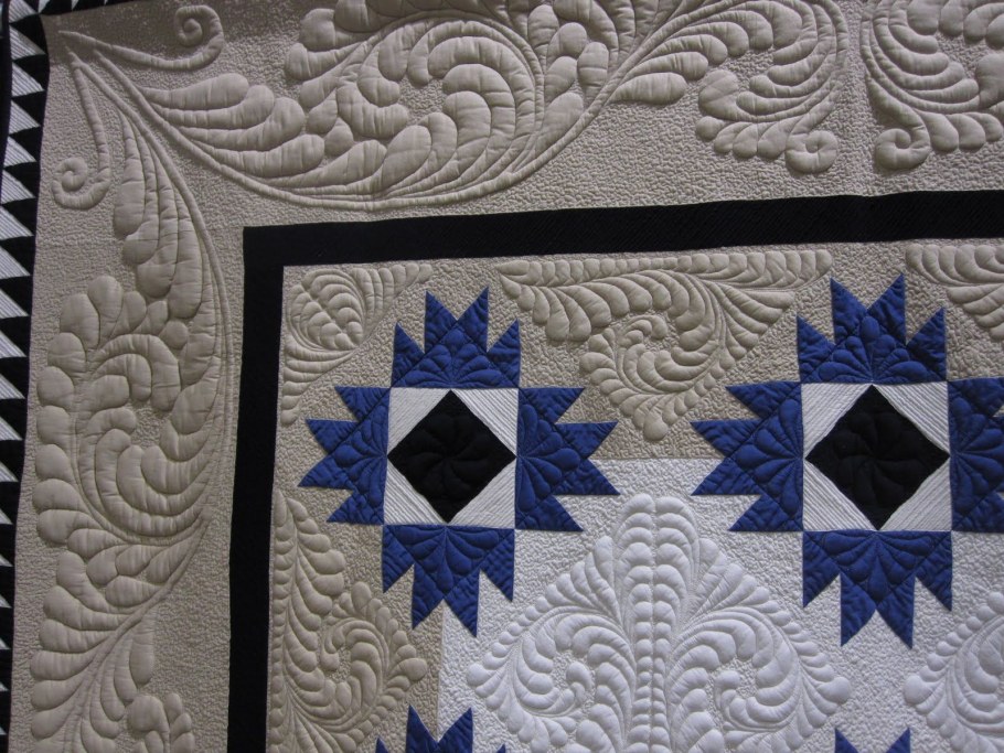 Стежка лоскутного покрывала