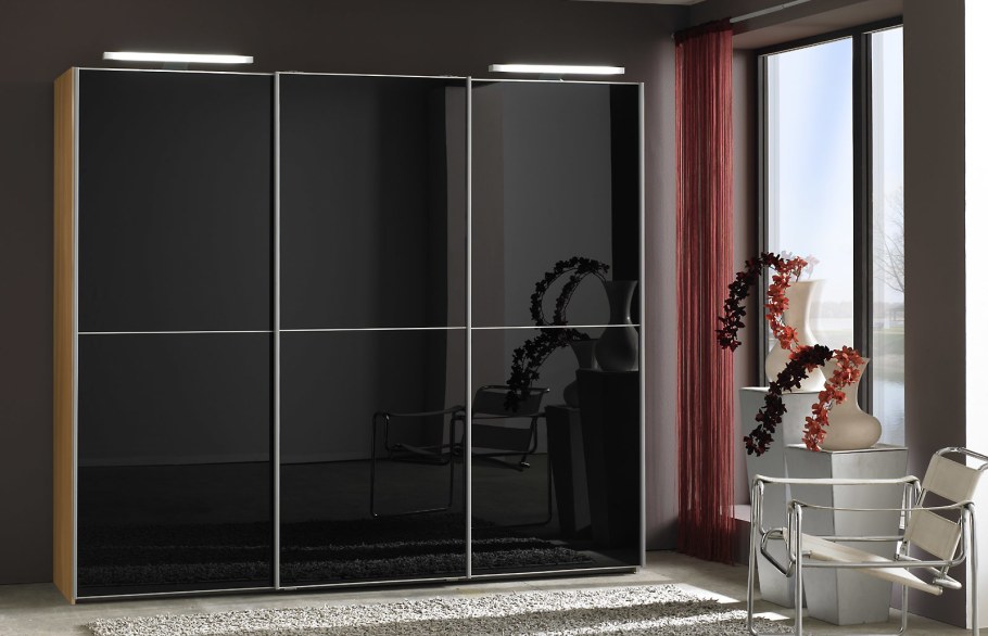 Шкаф купе три двери лакобель