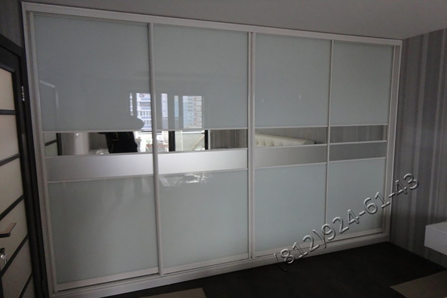 Шкаф купе аристо шампань