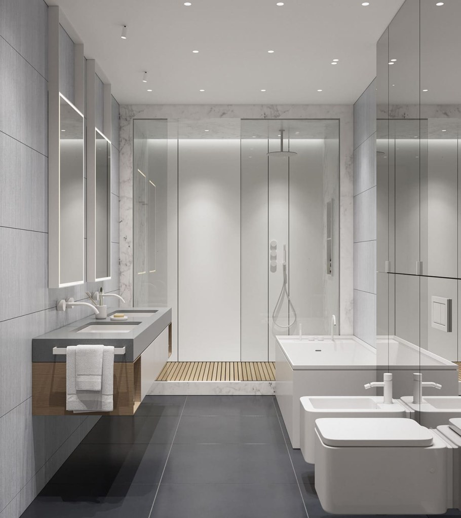 Дизайн ванной комнаты 2022 новинки