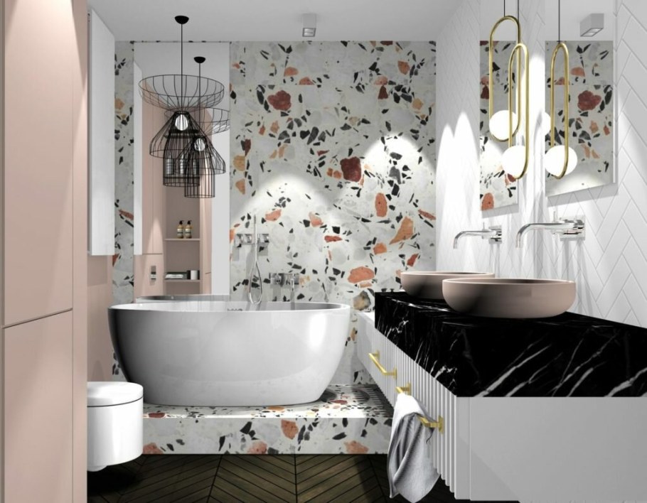 Ванная терраццо