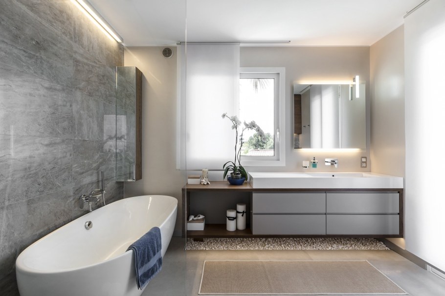 Ванные комнаты в стиле Контемпорари