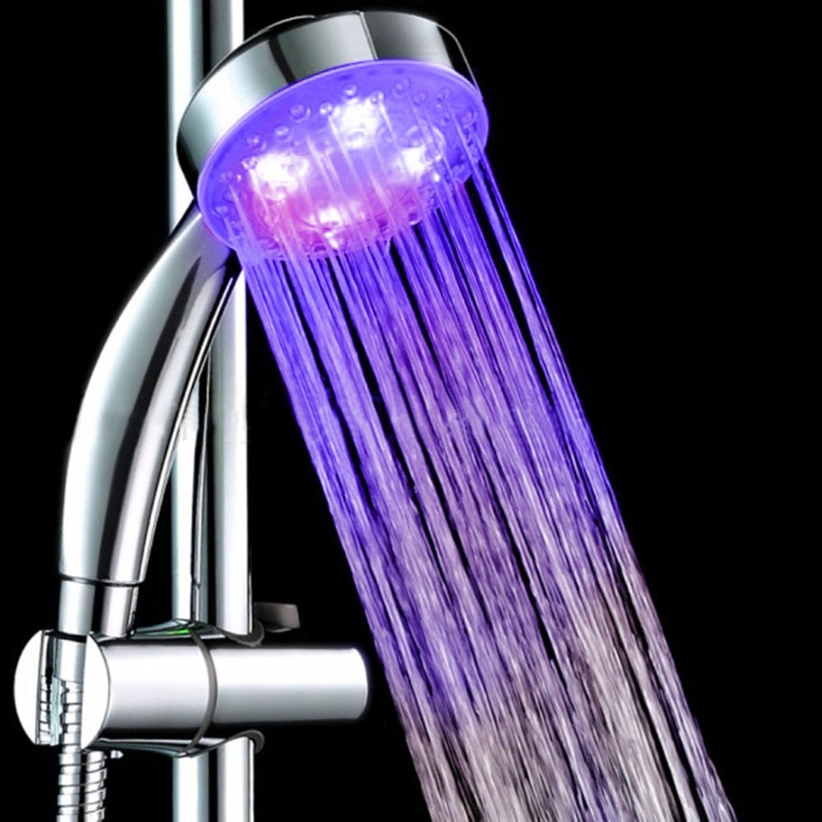 TV-006 светодиодная насадка для душа 8 led Shower (s17)