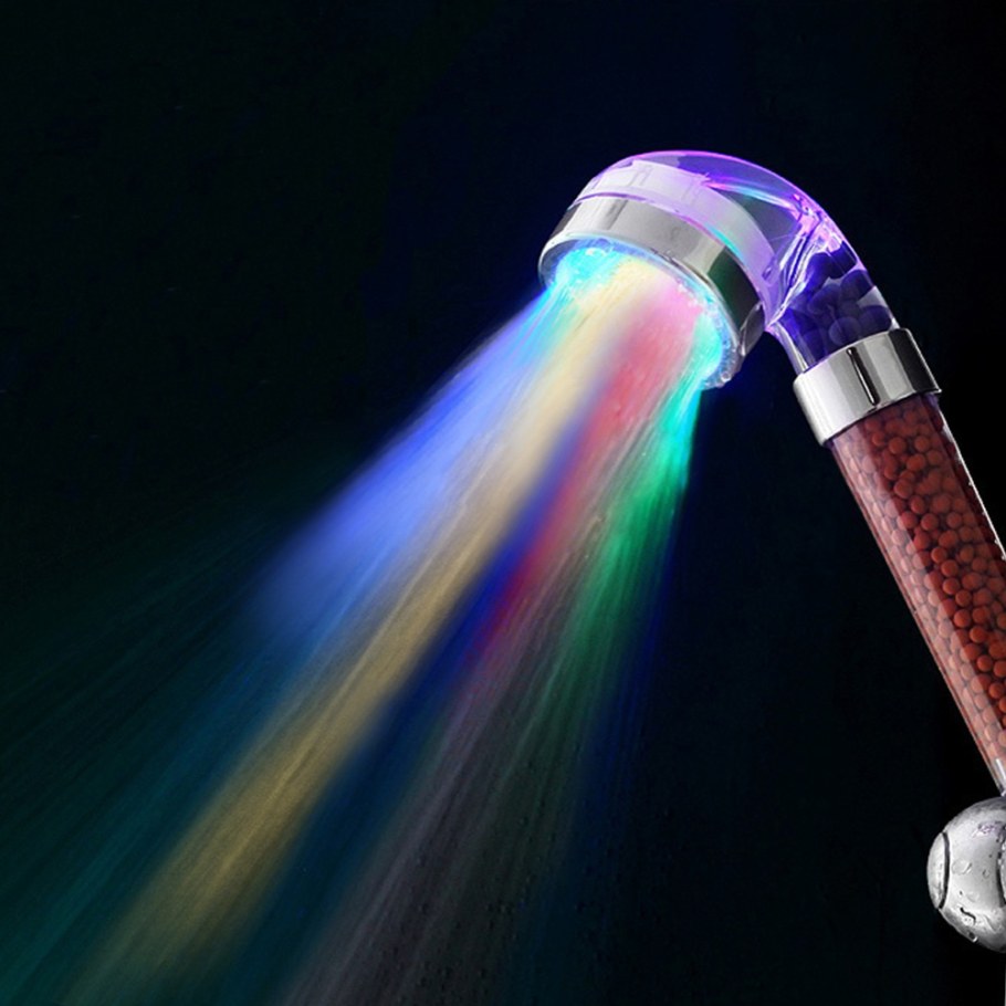 Насадка душевая светящаяся