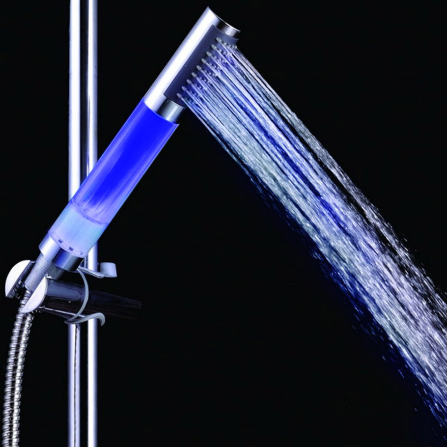 Светодиодная насадка для душа с led подсветкой