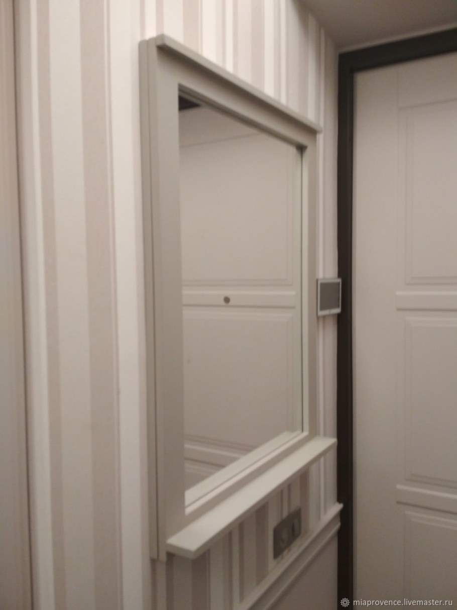 Зеркало открывающееся в прихожую на электрощиток