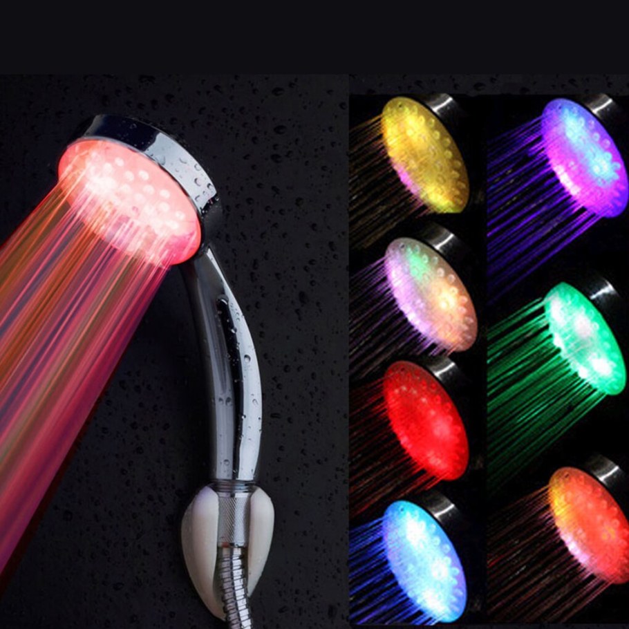 Душевая лейка с подсветкой