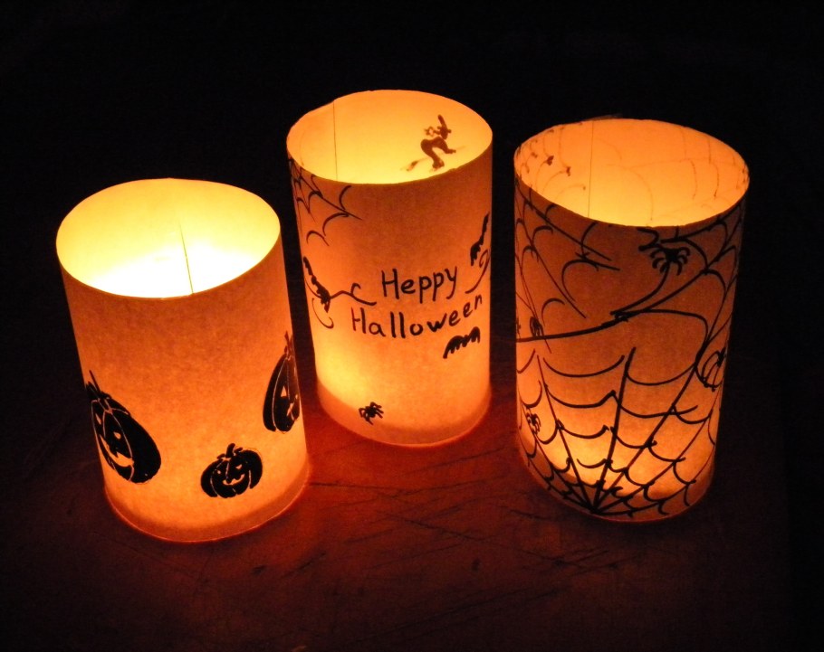 Подсвечники для Хэллоуина