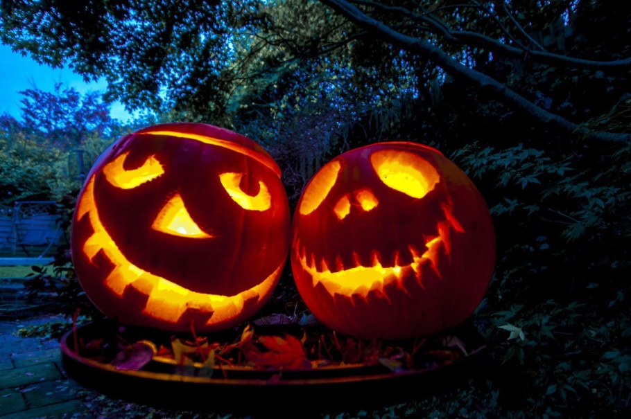 Светильник Джека на Хэллоуин