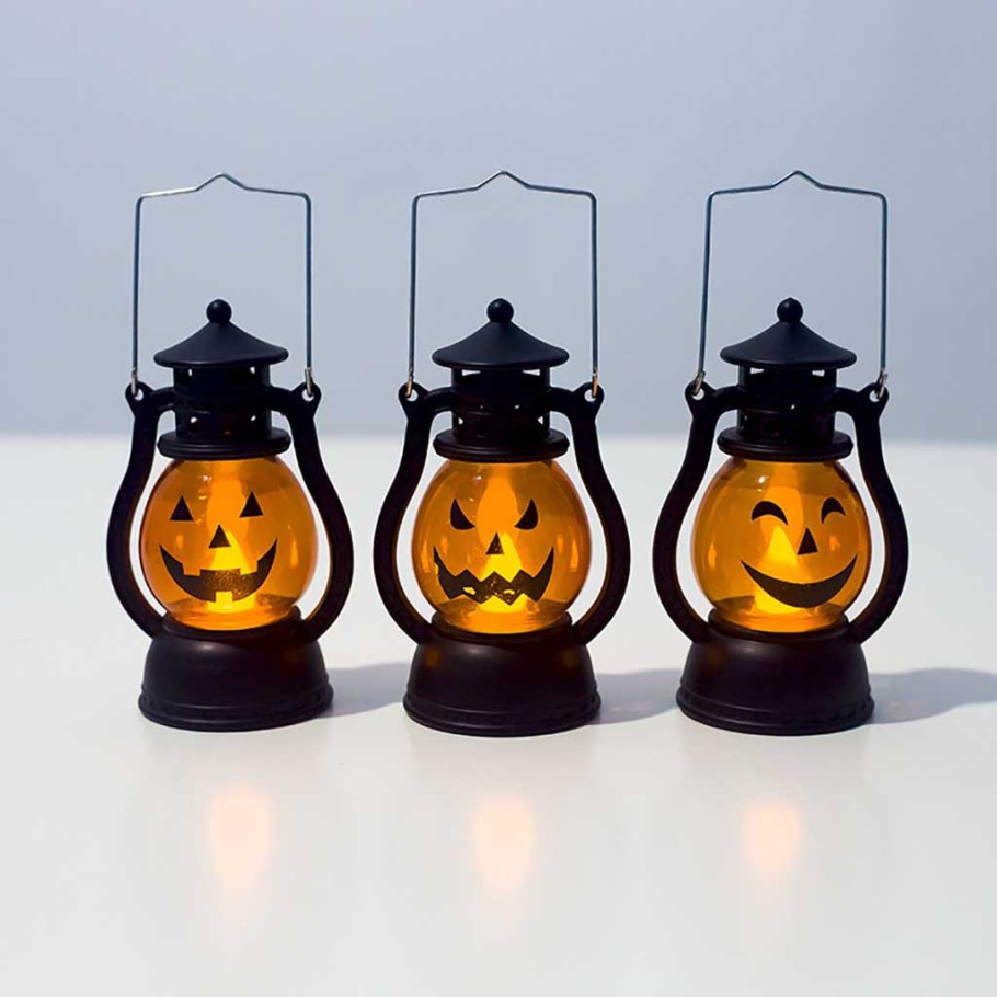 Halloween small Oil Lamp бронза