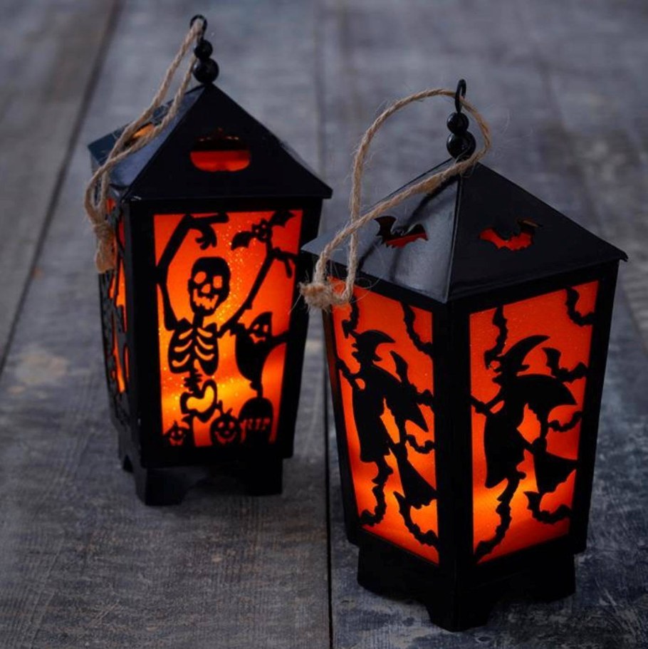 Фонарики для Хэллоуина