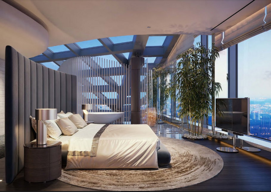 Апартаменты башня Федерация пентхаус