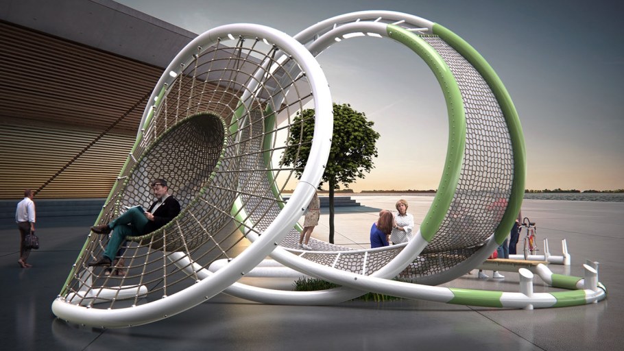 Футуристические малые архитектурные формы