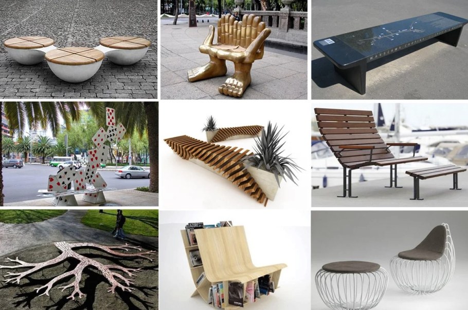 Креативные скамейки