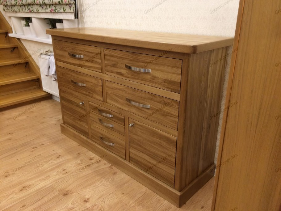 Комод Ива шпонированный дубом Ива
