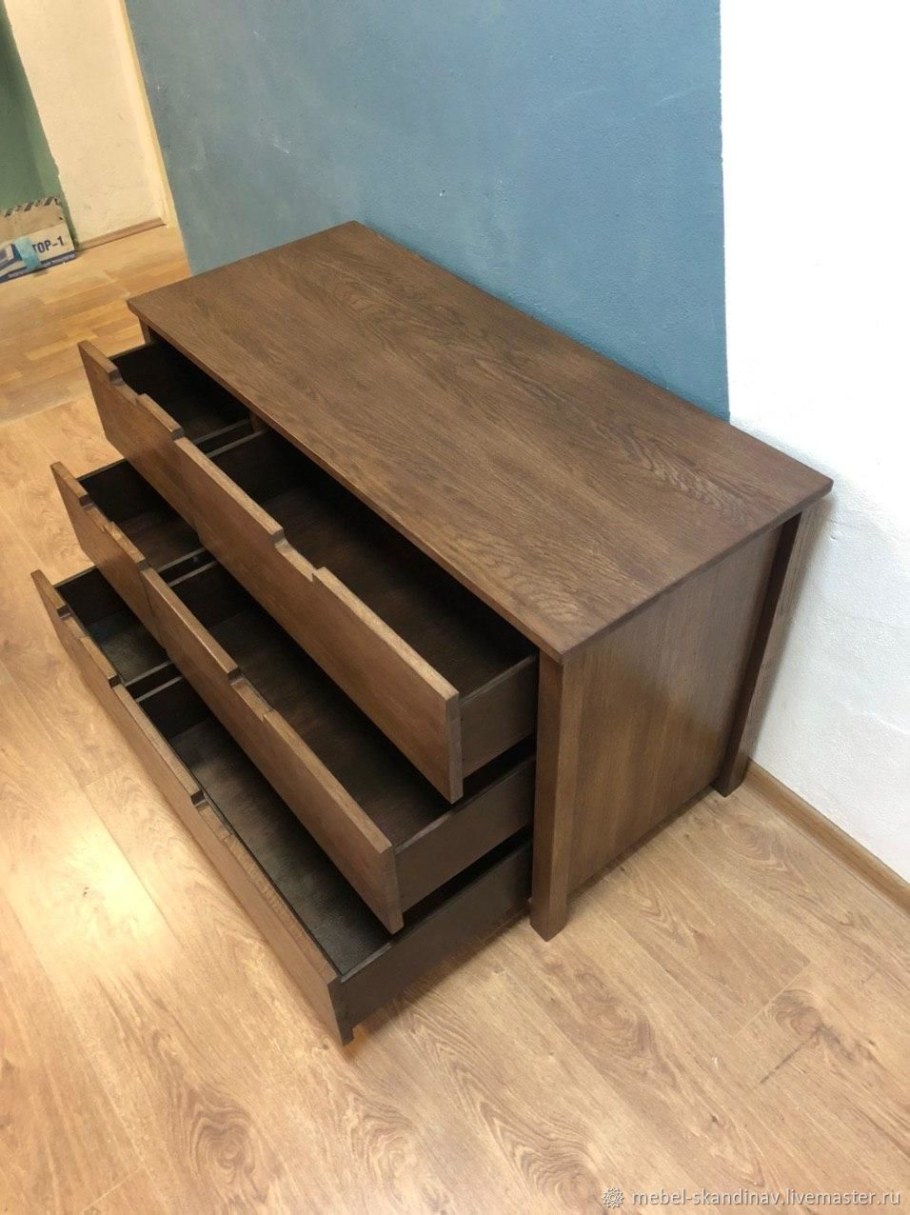 Комод никель массив дуба