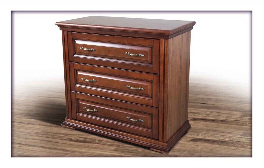 Комоды тумбочки цвет орех