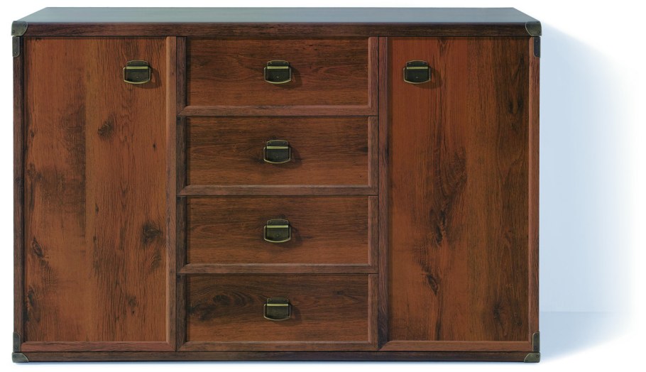 Комод Индиана JKOM 2d4s дуб Саттер