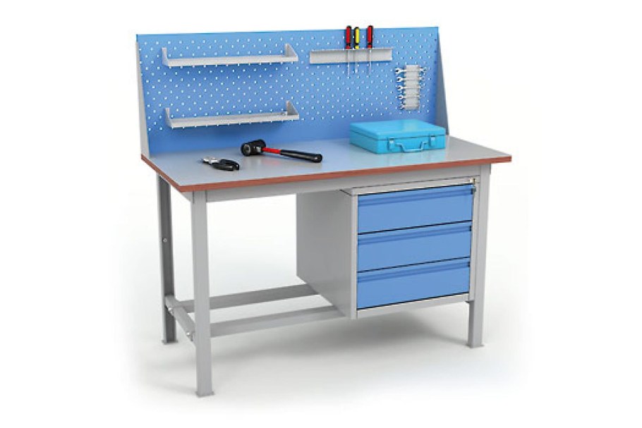 Верстак вс-2мф-ДТ-Э 1400х700х825