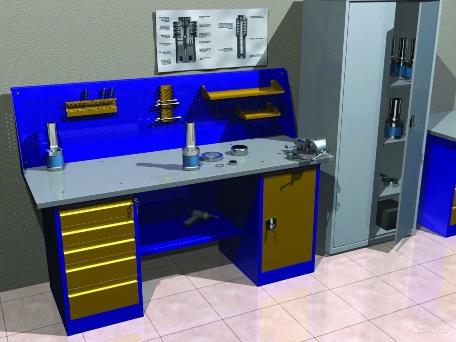 Верстак слесарный ПАКС ВП-4