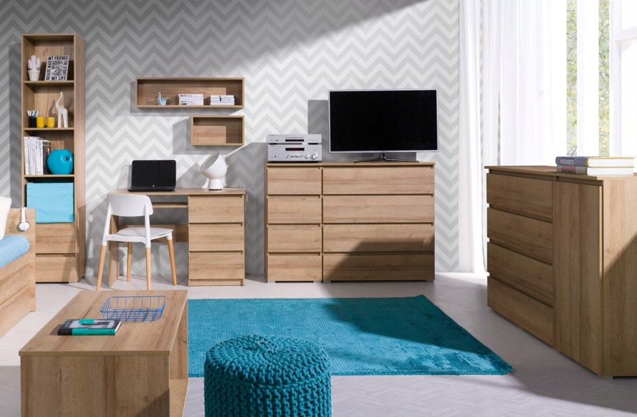 Спальня Ривьера дуб сонома