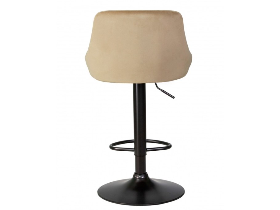 Стул барный Лион велюр (бежевый) WX-2821