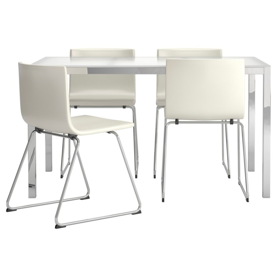 Стул Бернгард белый икеа