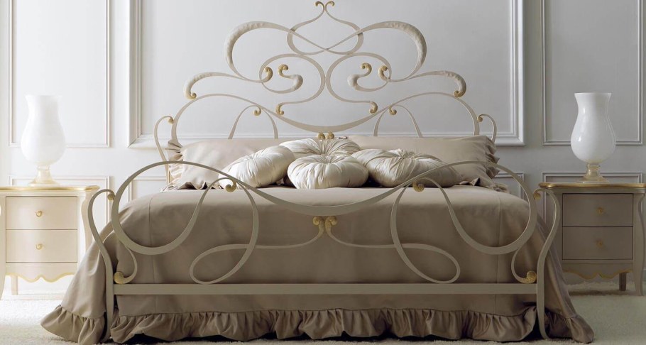 Corte zari: кровать двуспальная(foglia Argento Melange)