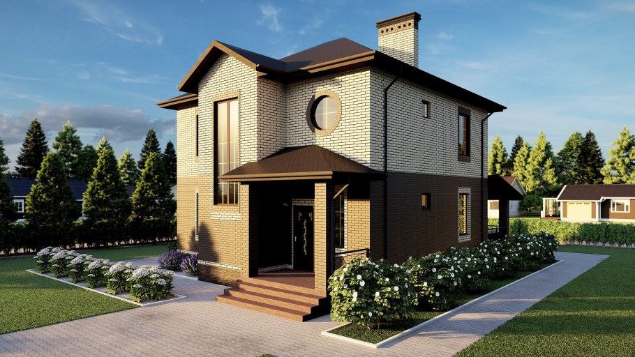 Проекты маленьких двухэтажных домов