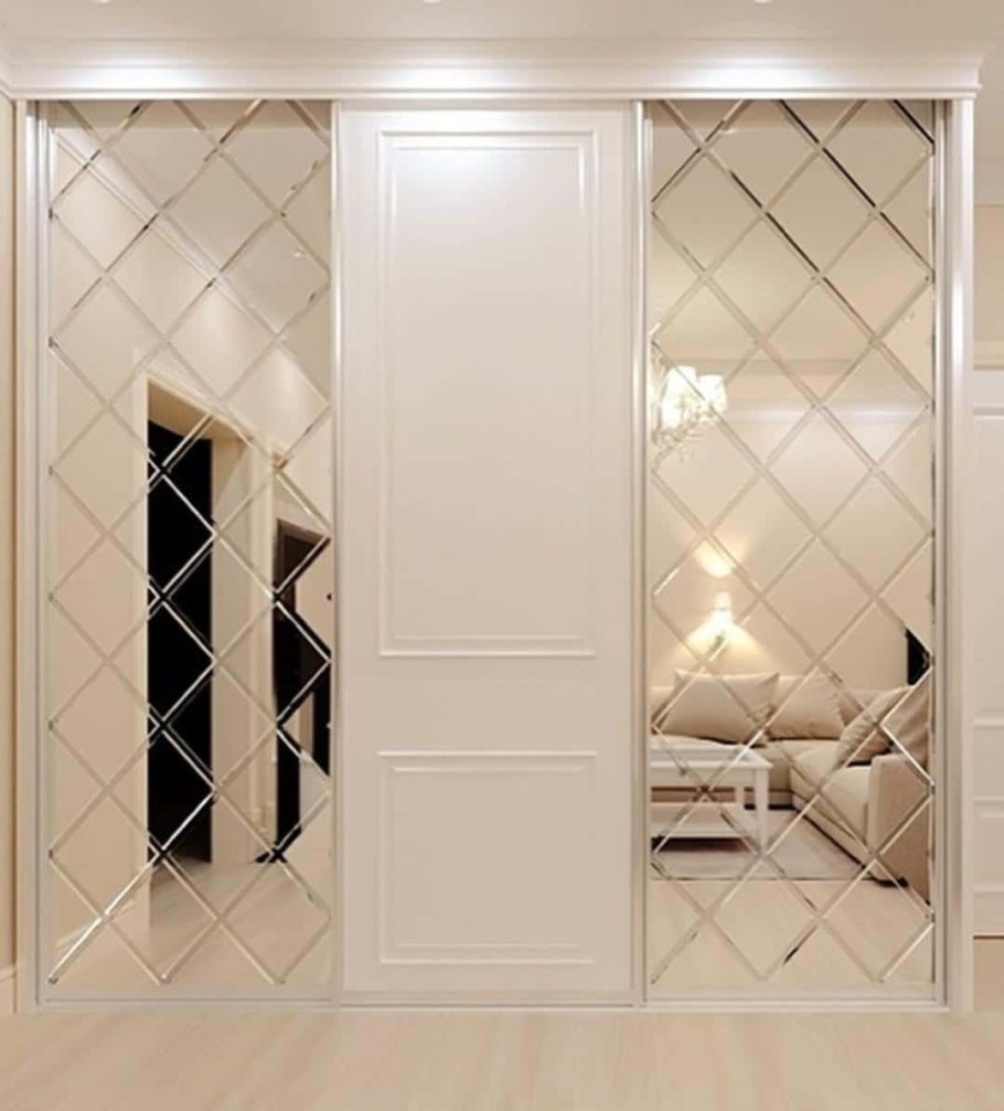 Шкаф- купе Фиеста (зеркало с фацетом)