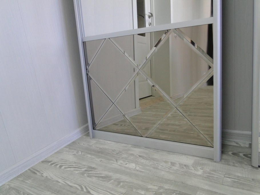 Двери купе с фацетом