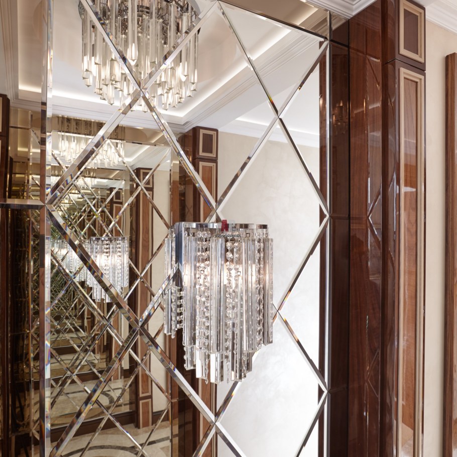 Зеркало с фацетом арт деко