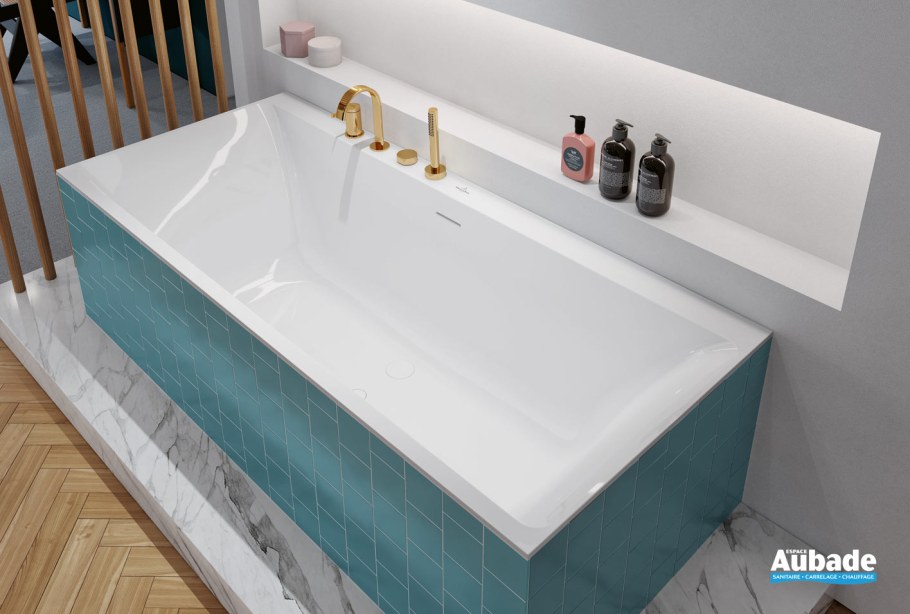 Ванна квариловая Villeroy&Boch Subway 3.0 ubq170sbw2tdv-01