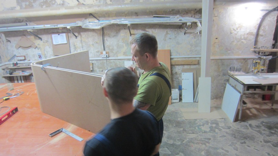 Как сделать каркас для МДФ листов