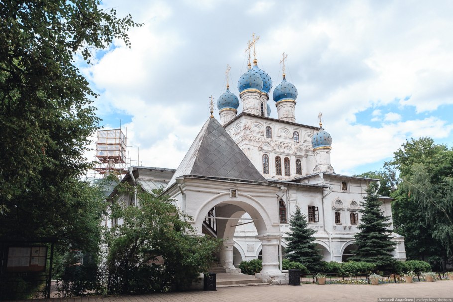 Музей-заповедник Коломенское храм Казанской иконы Божией матери