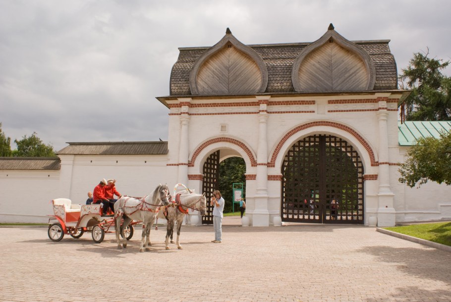 Спасские ворота музея Коломенское