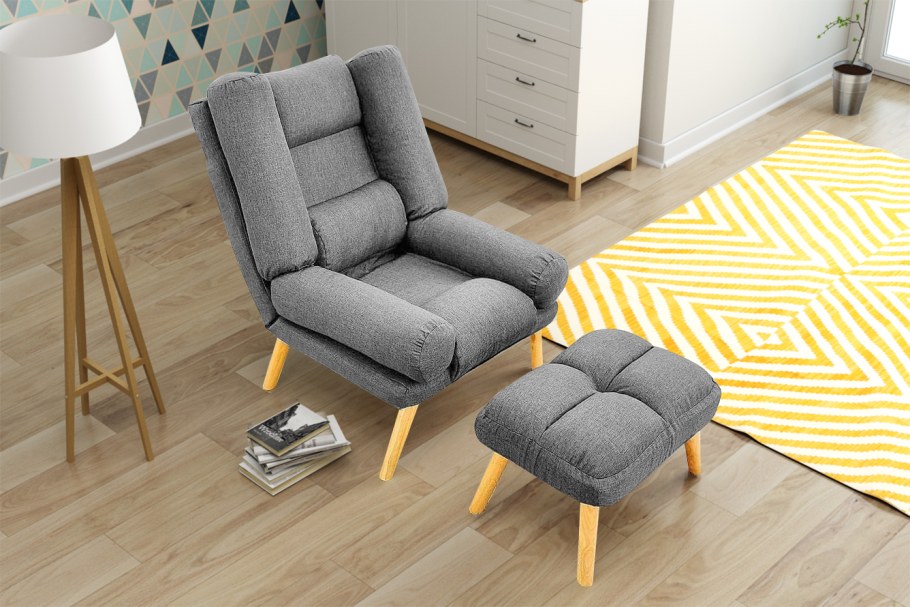 Кресло Малик Скандинавский с регулируемой спинкой