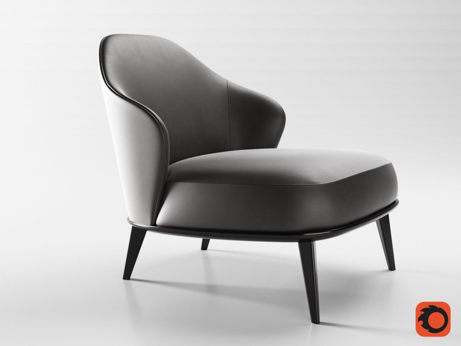 Кресло Leslie Armchair, Minotti