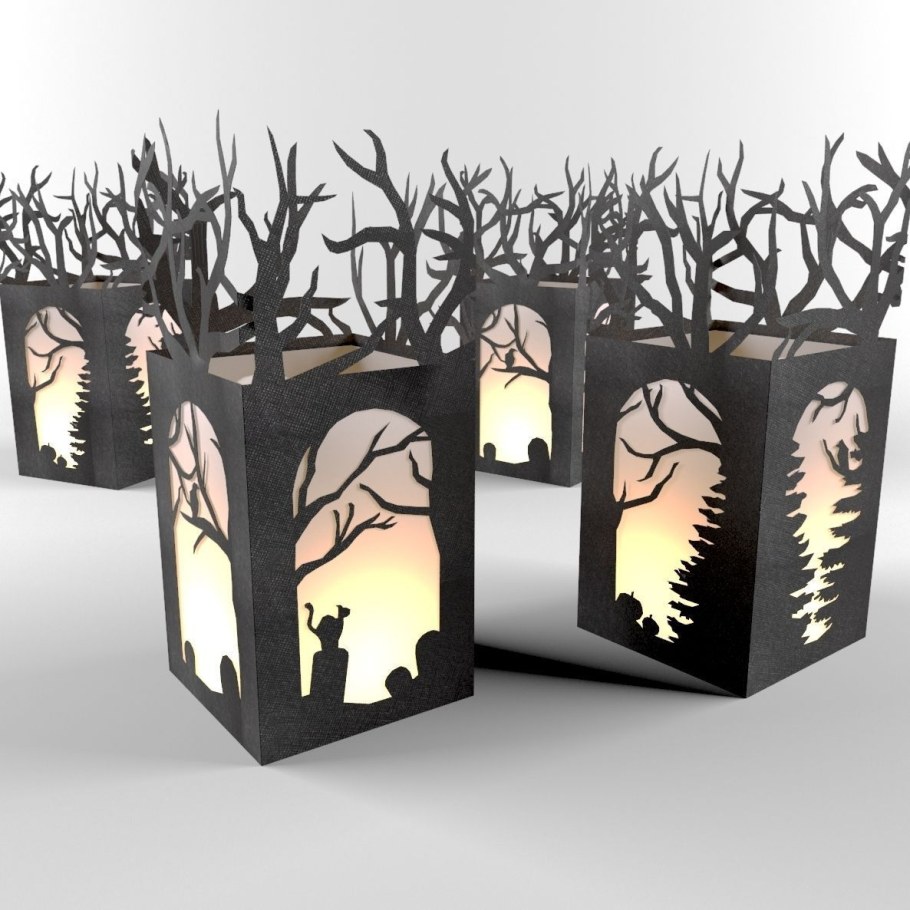 Новогодний фонарик 3d модель