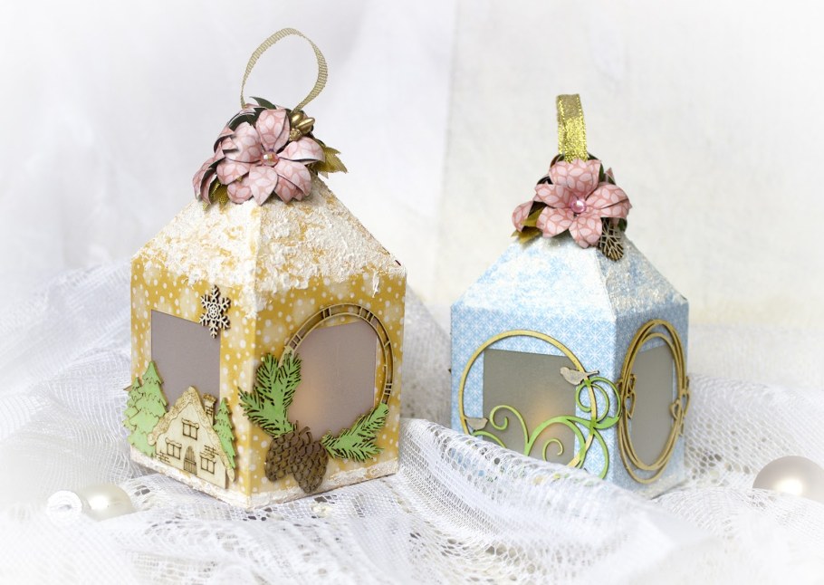 Поделка новогодний фонарик