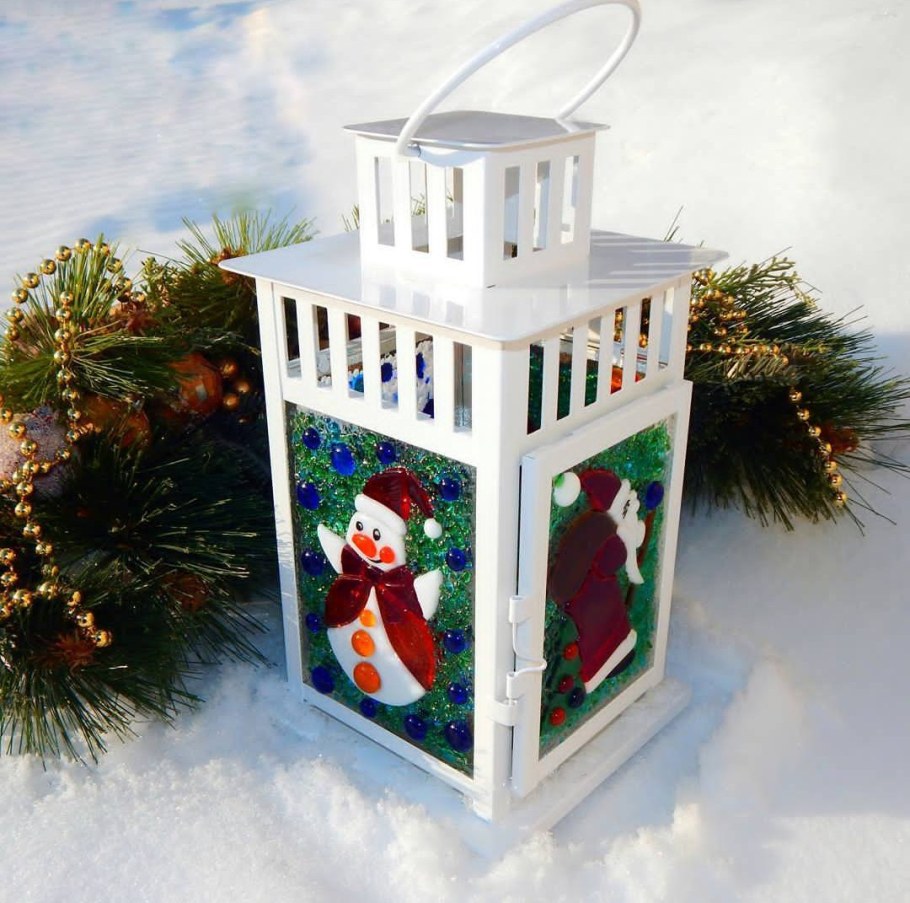 Алина Романова новогодний фонарь