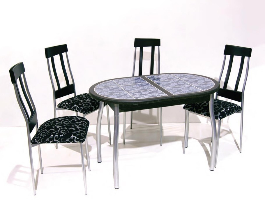 Обеденный комплект "стол Лион ПМ+стулья Кармен"