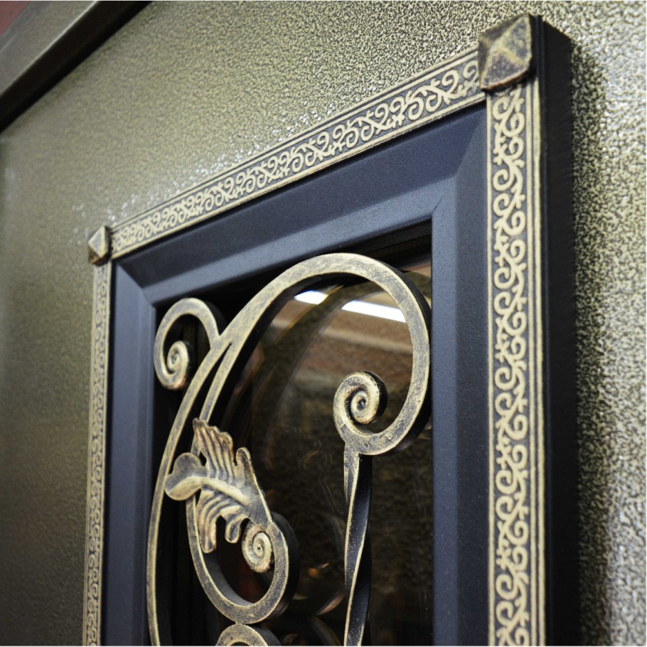 Дверь входная металлическая кованная