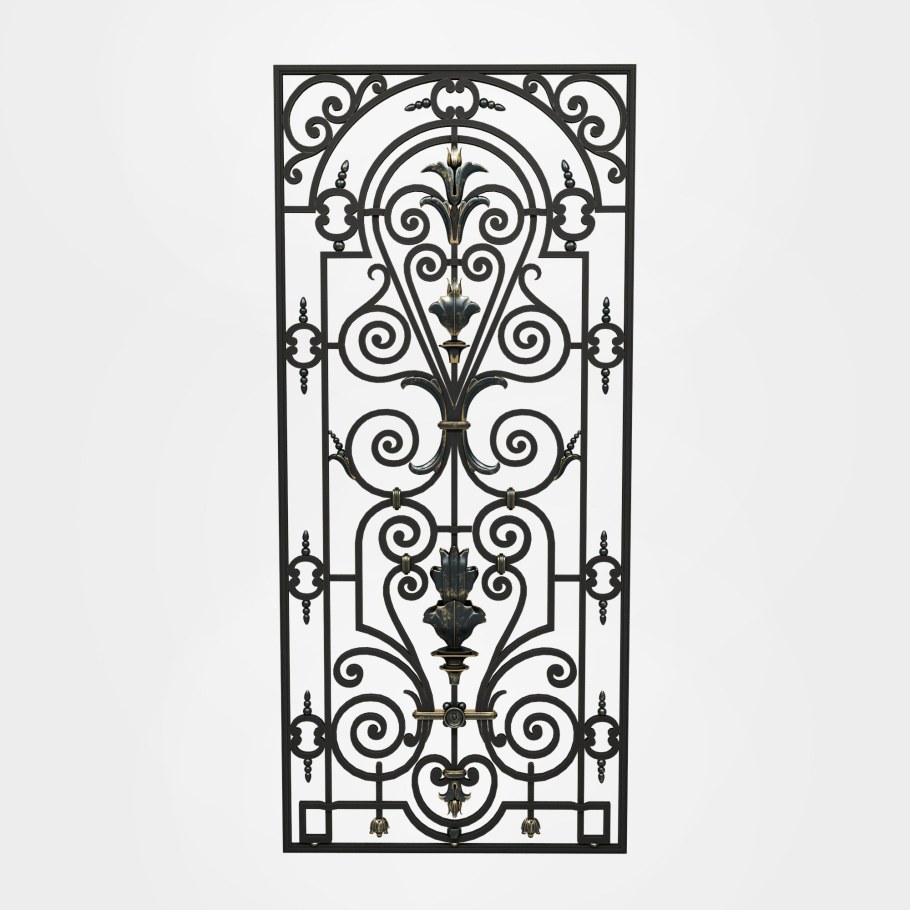 Узоры для окон и дверей из металла