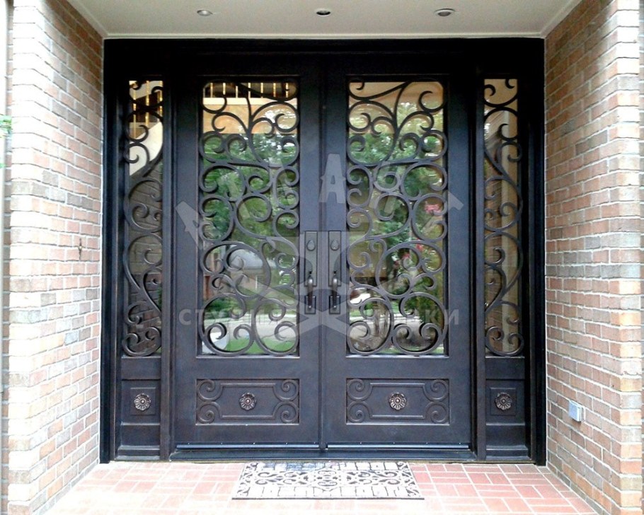 Кованые двери входные