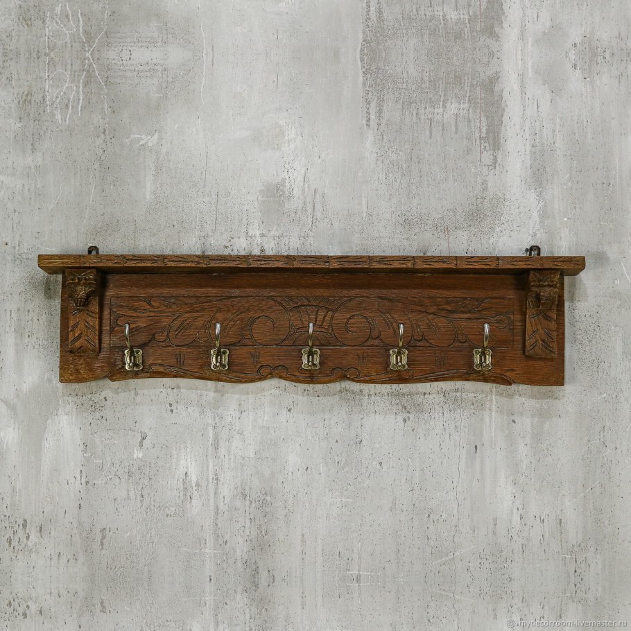 Сандуны вешалка антикварная 1897г
