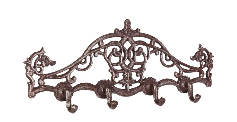 Вешалка чугунная настенная